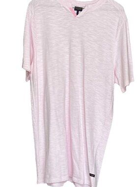 Men's Pre-Owned Goodman Brand Pocket Tee-Size L (Baby Pink)